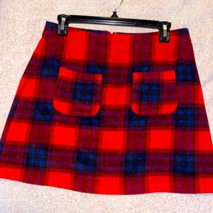 Holiday vibes mini skirt